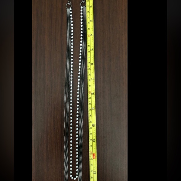 NWT Gunmetal Fashion Necklace - Picture 9 of 9